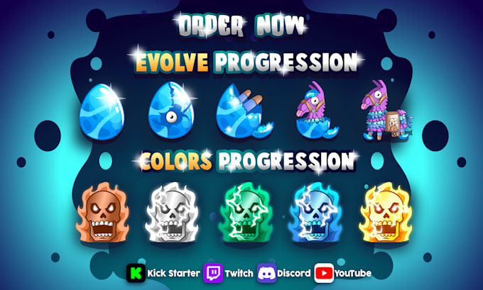 create emotes and sub badges for twitch, youtube, discord