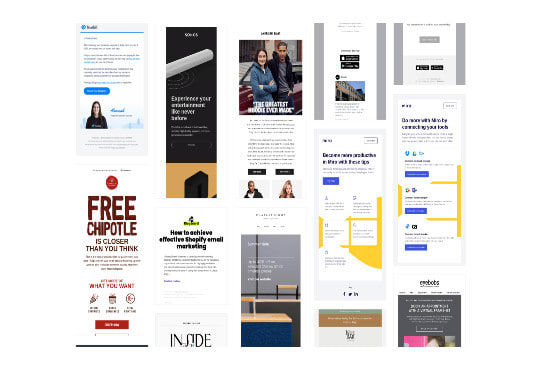 create HTML email template, responsive email template