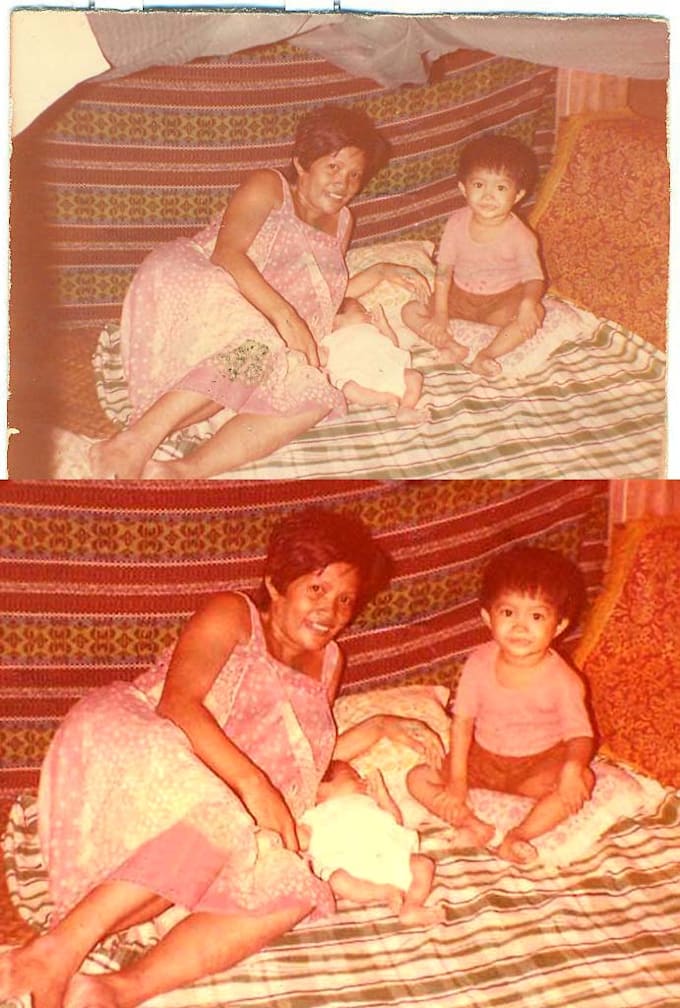 Restore old photographs you value the most by Raksace Fiverr