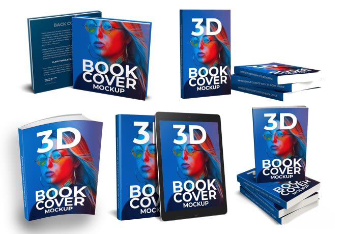 Download Create a 2d,3d book cover mockup,ebook mockup fast in a ...