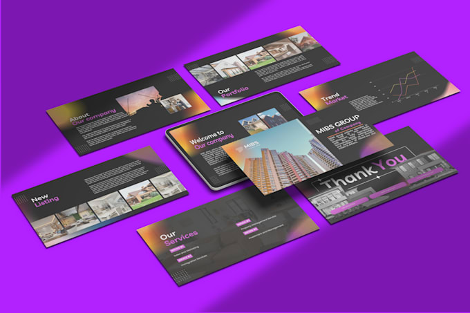 design PPT presentation, pitch deck, canva and google slides