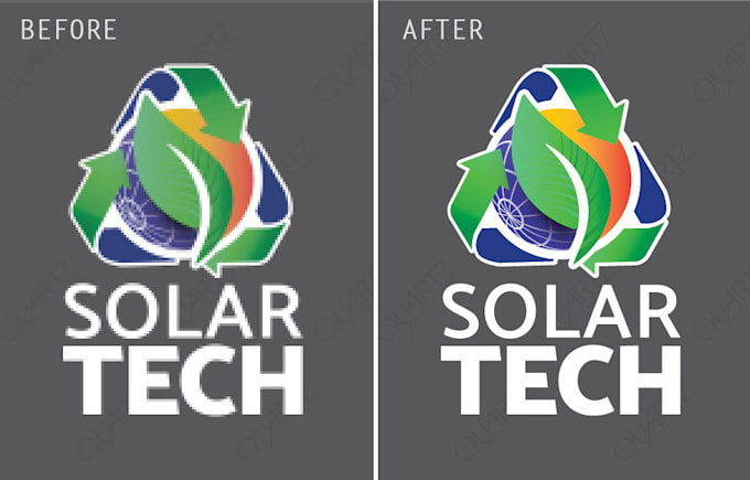 remaster your low quality jpg to HD vectors
