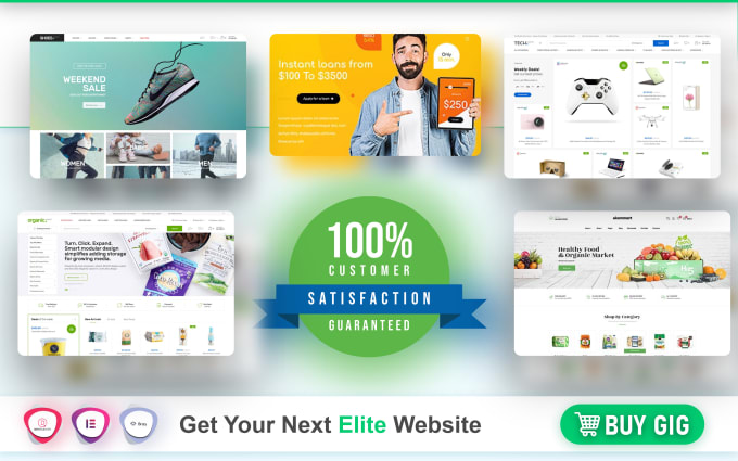 build wordpress website, ecommerce design, woocommerce online store, blog