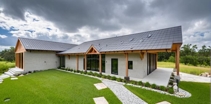 do 3d model, exterior, interior design and renderings with revit and sketchup