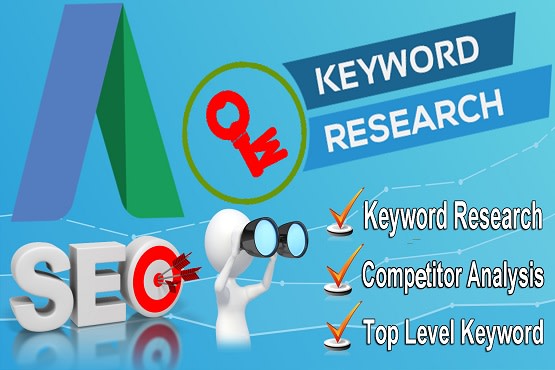perform keyword research and competitors analysis