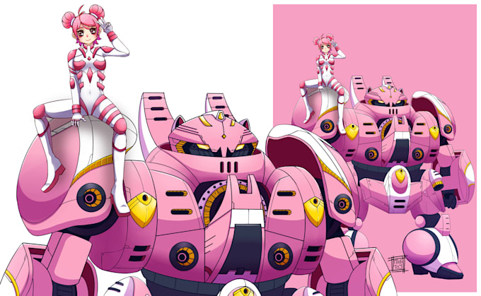 draw anime and original character design