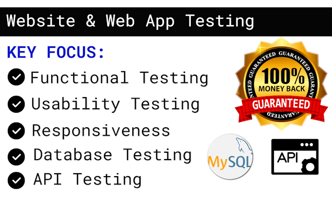 do quick QA tests on  your website and mobile apps in 24 hrs