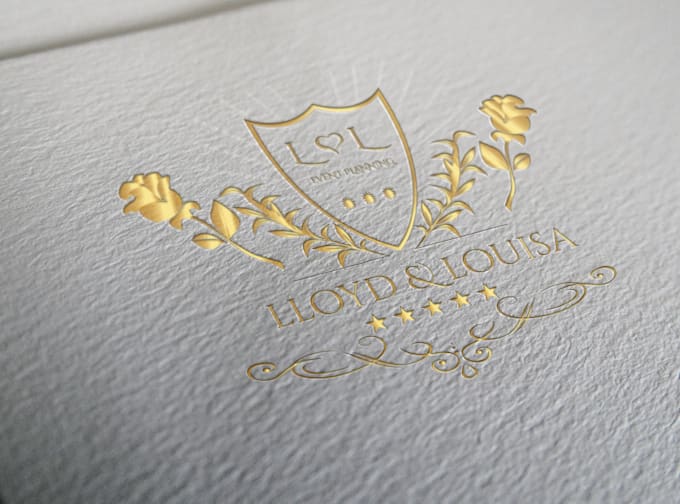 design a custom wedding monogram or initial logo