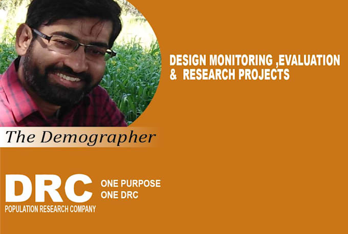 design monitoring and evaluation and research projects