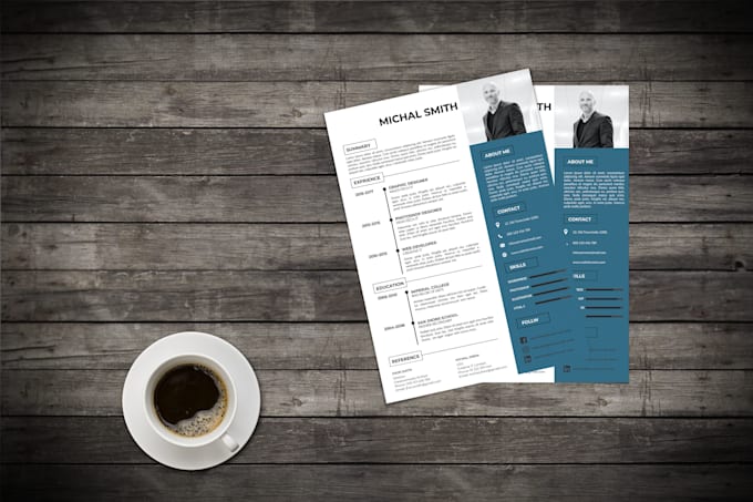 design professional resume for you within 18 hours