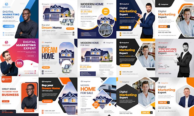 design stunning, elegant and professional social media post