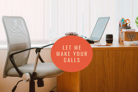 make professional phone calls to USA and canada for bookings