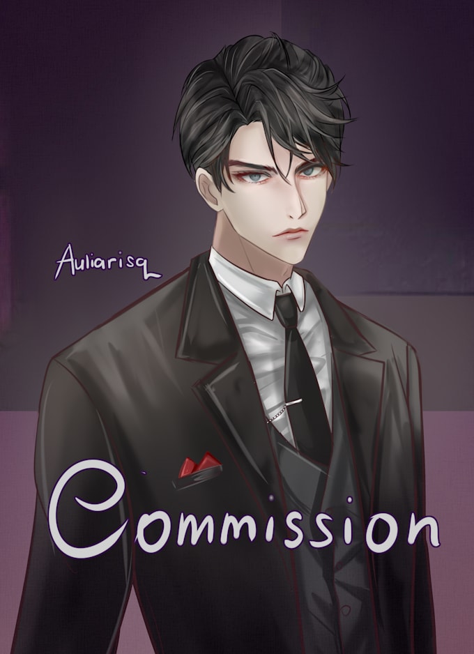 draw a manhwa or manhua korean anime style illustration