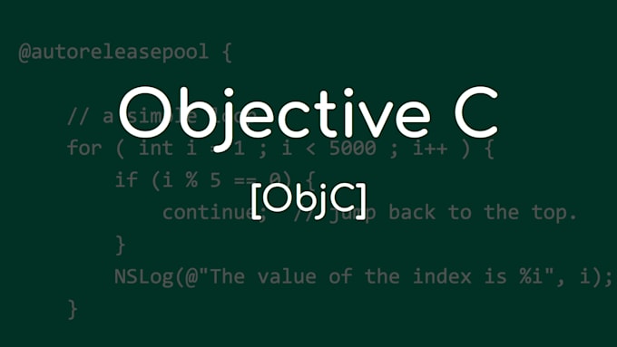develop ios app in objective c