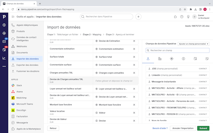 set up products and prices in your pipedrive