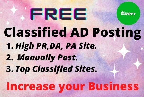 do manually post your ads top classified site in USA