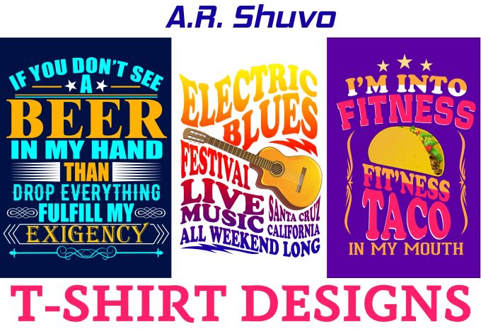 unique and arts tshirt designs for you