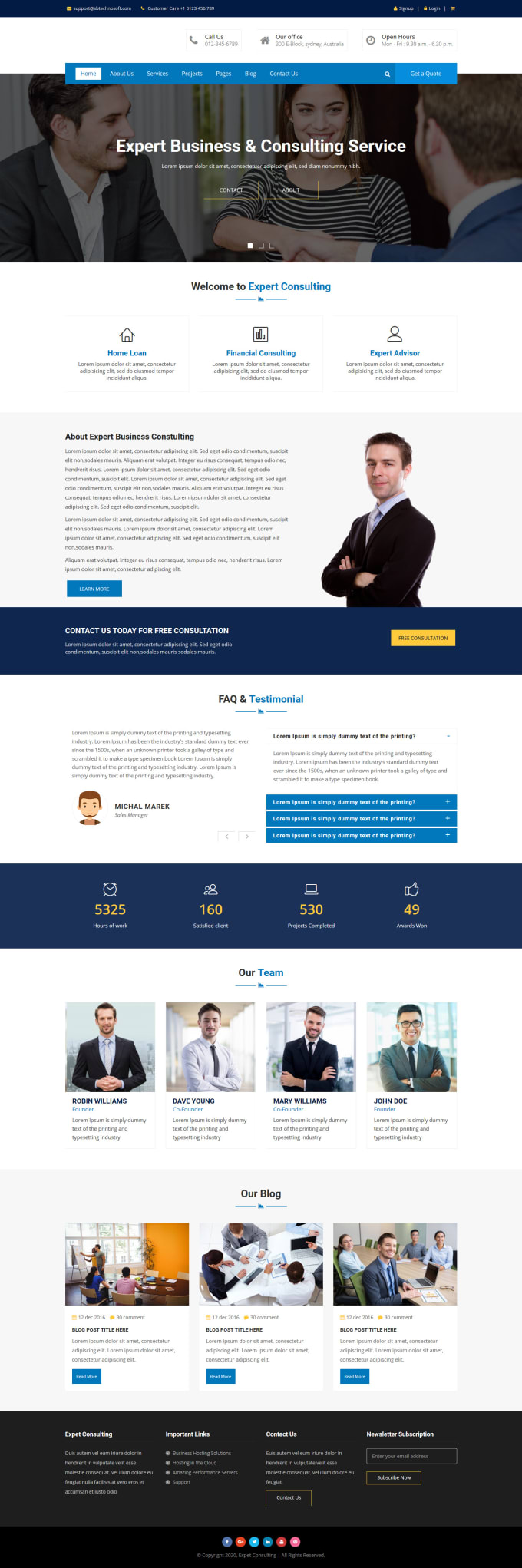 do responsive wordpress landing page design or elementor landing page