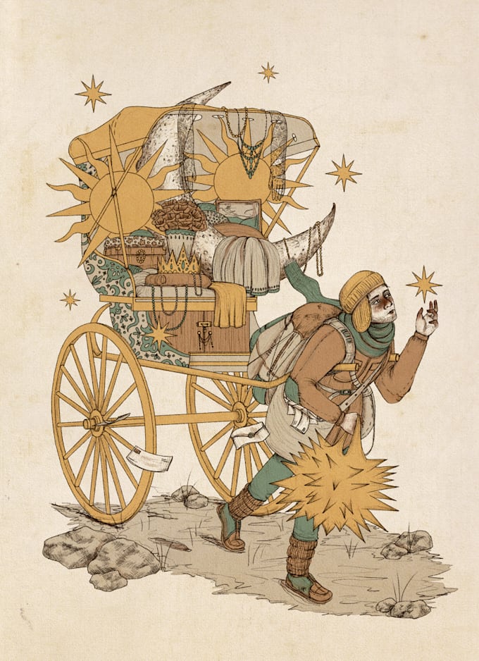 create an illustration or cover for your poetry book