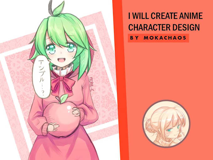 design an anime character for you