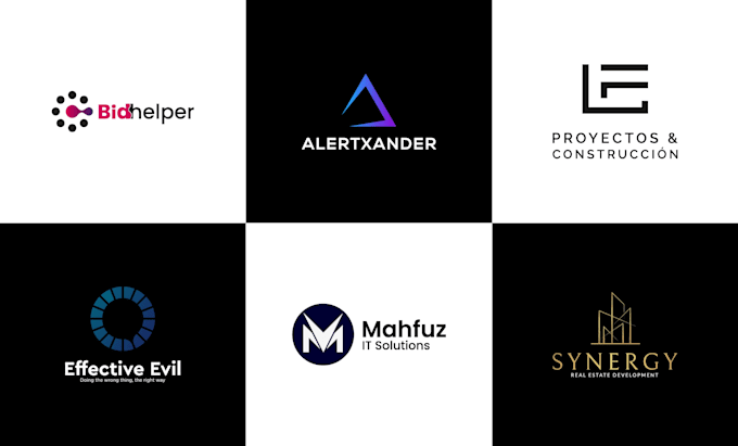 design modern minimalist vector logo for your brand identity