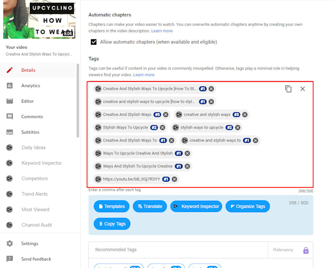 do the best video SEO service to grow your youtube channel organically
