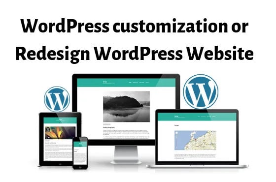 design or redesign your responsive wordpress website and fix issues