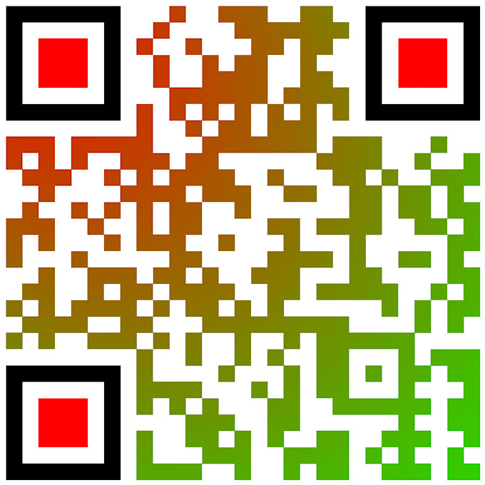 Create a professional multicolours qr code with logo for you by ...