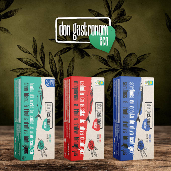 design modern packaging and label design for your brand