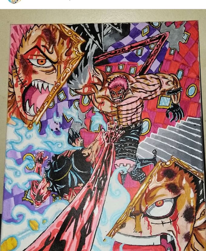 draw paint anime characters, scenes, and graffiti