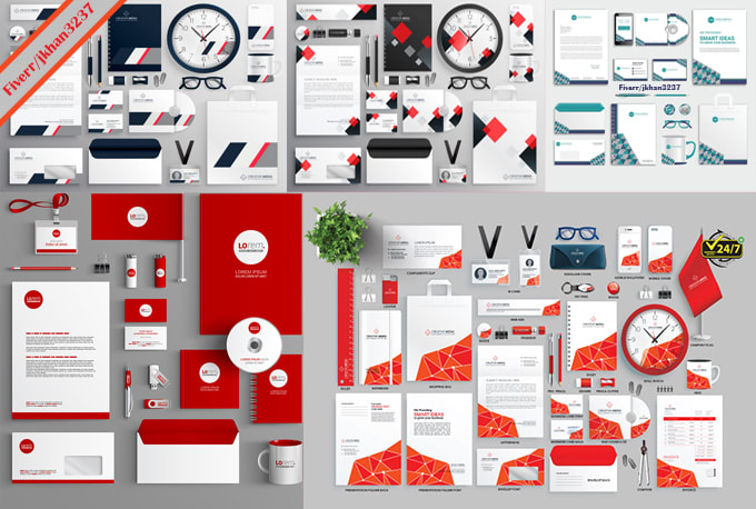 design logo business card stationery kit