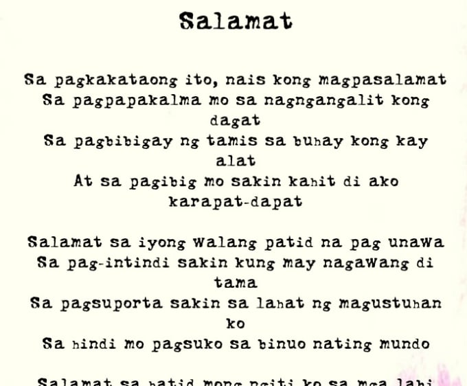 Write tagalog or filipino poem for you by Arjay_espejo