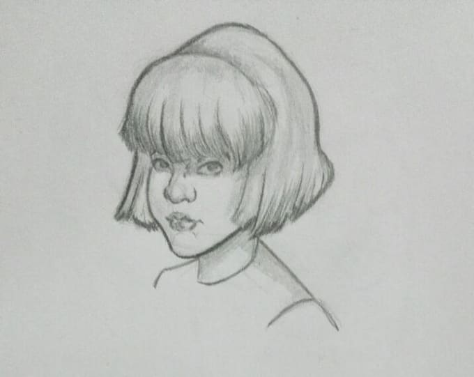 draw a picture of yourself as a human person