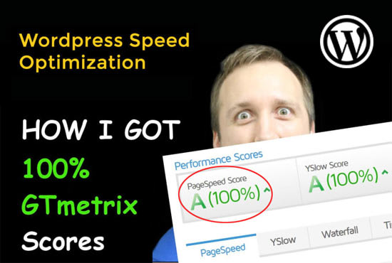 increase wordpress speed optimization with gtmetrix