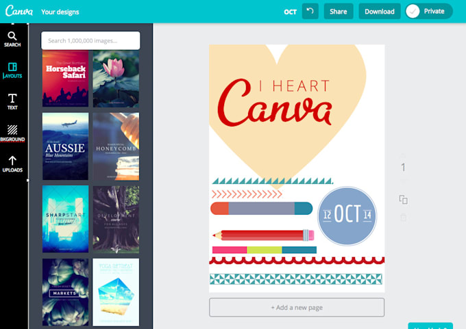 design anything in canva editable