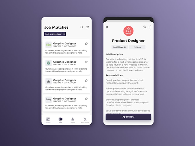 design mobile and web UI UX and prototype in figma
