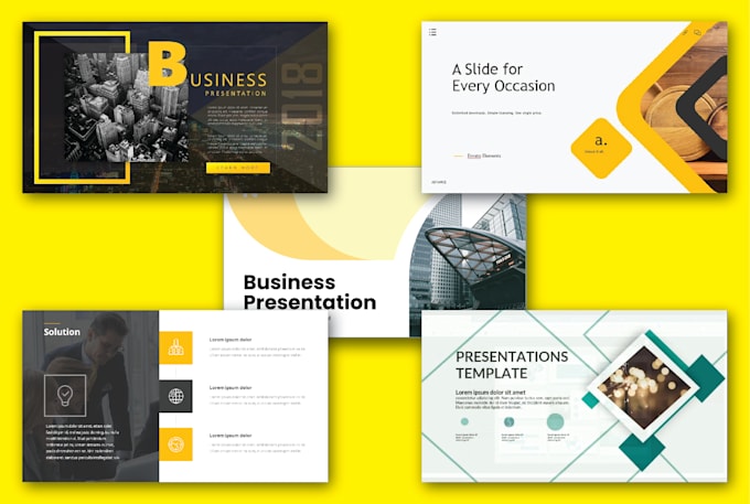 design professional and creative powerpoint presentations