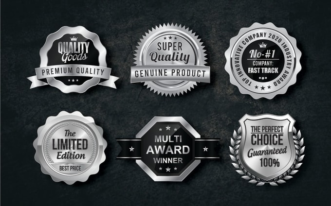 do award logo, seal or badge design