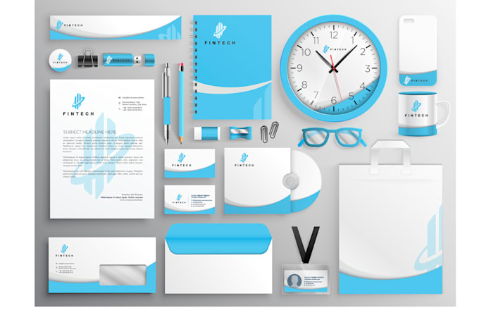design a professional business card, thank you card and stationery items