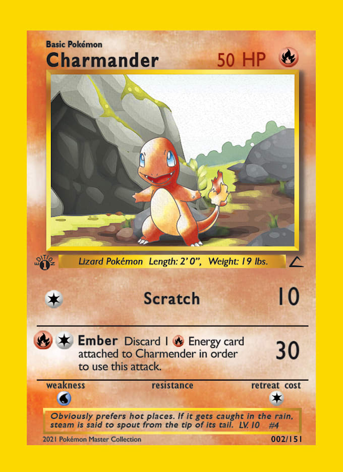 Create Your Own Pokemon Card By Martinaceron Fiverr
