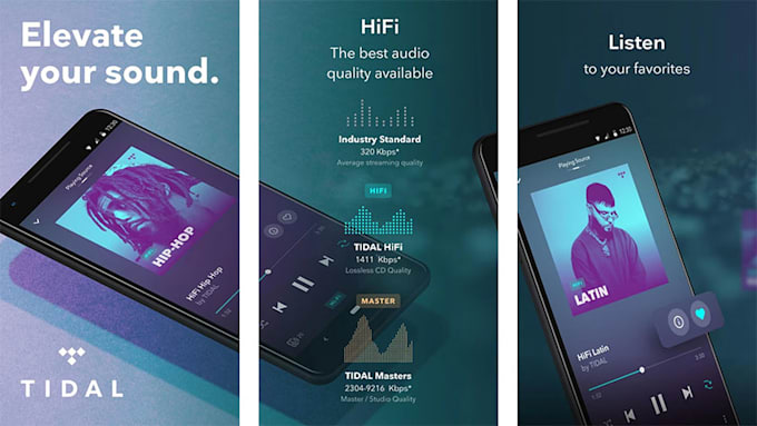 make a music streaming app with attractive UI