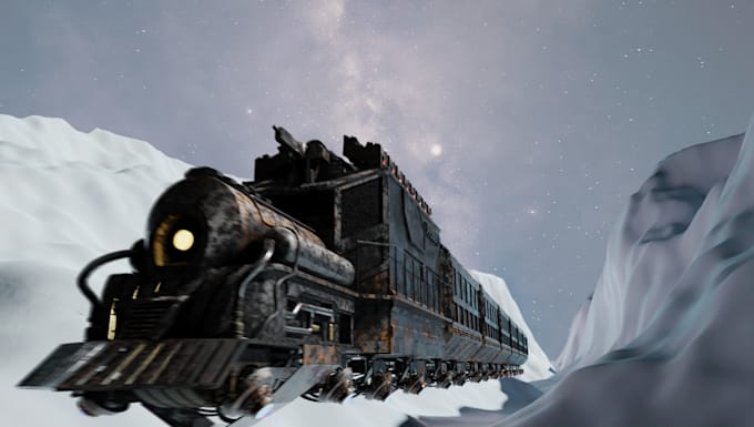 make a 3d spaceship animation