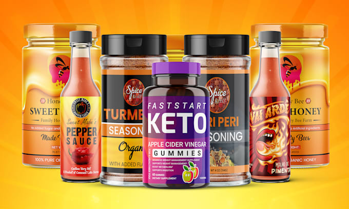 do product label, label design and supplement label design