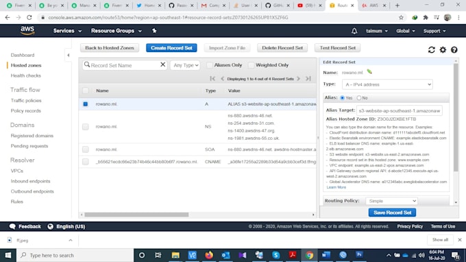 configure, fix aws ec2,route53, s3, rds, vpc, VPN, sns, SSL