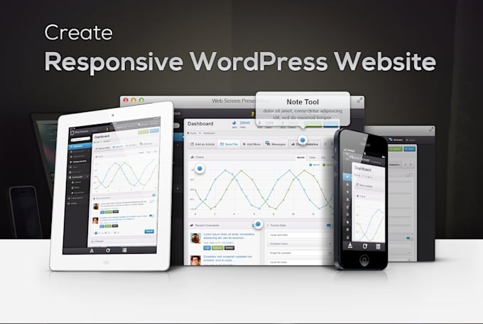 design a responsive wordpress website