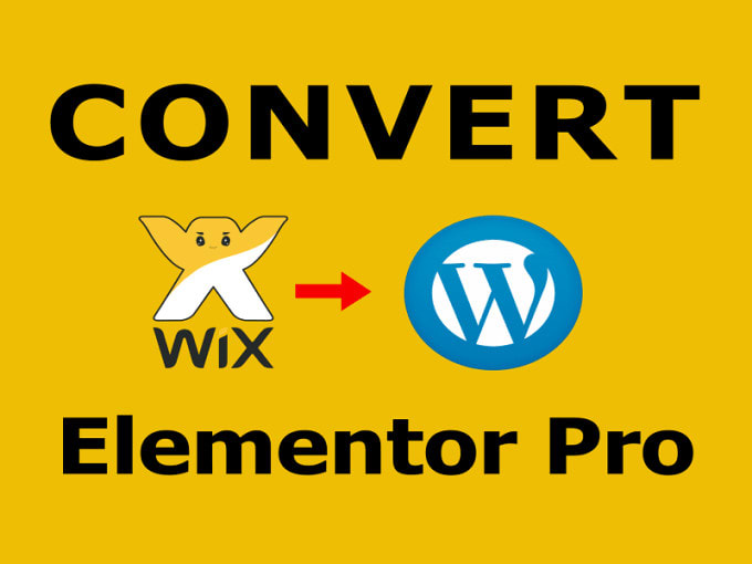 convert wix to wordpress responsive website
