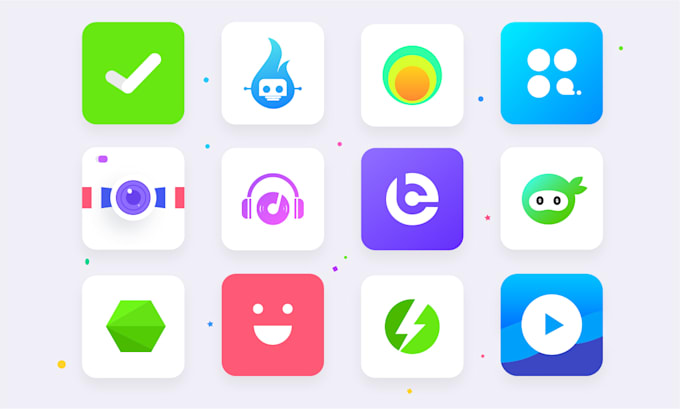 create modern and attractive app logo design