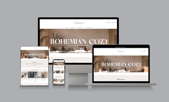 design or redesign shopify website,shopify clothing store and dropshipping store
