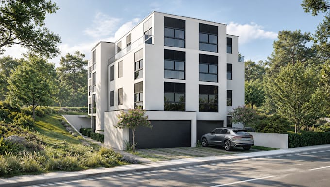 create photorealistic sketchup modeling and lumion architectural rendering