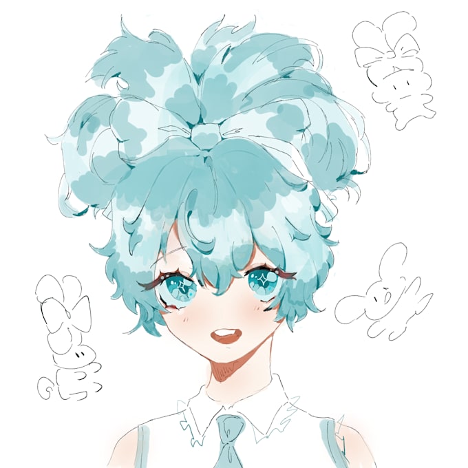 draw illustration, fanart, custom anime character  and original character